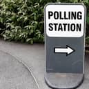 Polling station sign. Courtesy Anttoni Numminen/LDRS