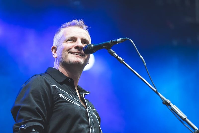 Sting's son Joe Sumner supported his dad.