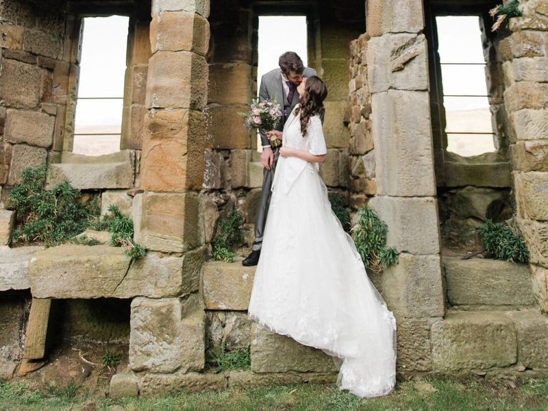 A kiss for the happy couple.
picture: Sarah Folega