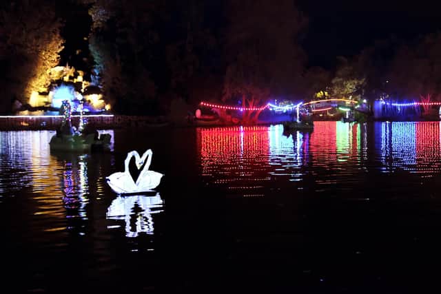 New event 'Art in the Park' will be on until 10:30pm every evening until November 28.