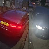The vehicle was stolen between 11AM and 11:30AM on October 22.