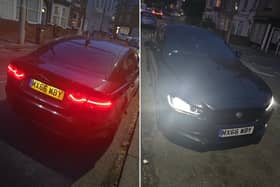 The vehicle was stolen between 11AM and 11:30AM on October 22.
