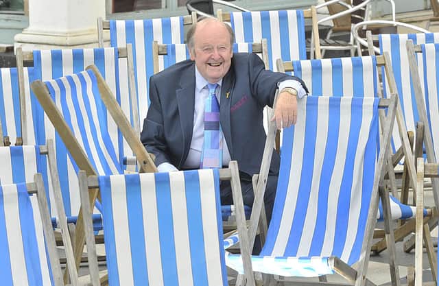 Tony Peers at Scarborough Spa where he organised over 2,500 shows.