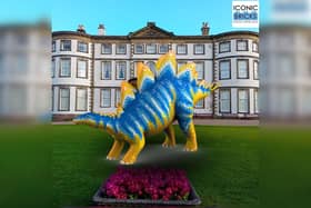 Dinosaur models will be coming to Sewerby Hall and Gardens later this summer as part of ICONIC BRICKS.