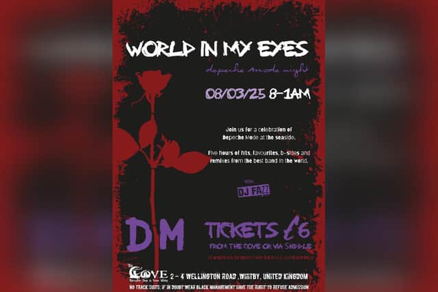 World in My Eyes in Whitby, is a tribute to the music of Depeche Mode.