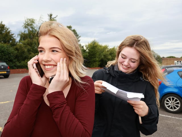 Calling home with the exciting news!
