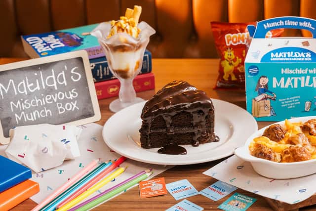 Try an exclusive Matilda-inspired menu in more than 450 Marstons pubs across the UK.