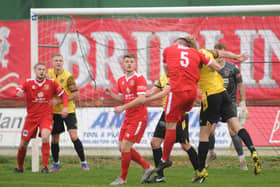 Bridlington Town will look to earn a win in their final NPL East away match of the season at Grantham Town on Saturday.