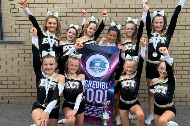 Youth Level 1 team - Fury netted first place and Grand Champions at the ICE Incredible Cool Event at Stoke.