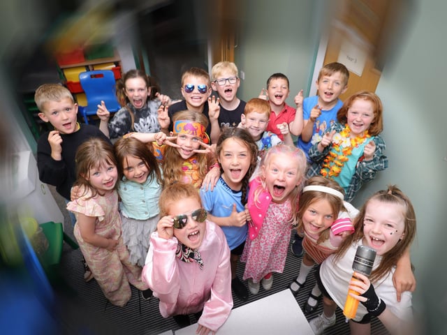 Yr 2 have enjoying themselves!