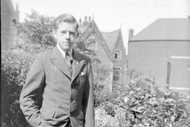 Dennis Raper in the 1940s.