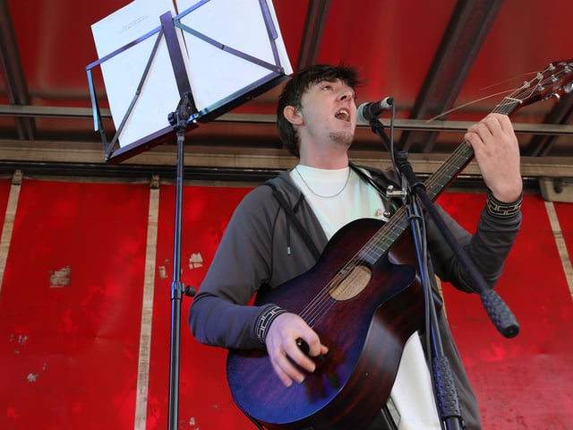 Entertaining the crowd