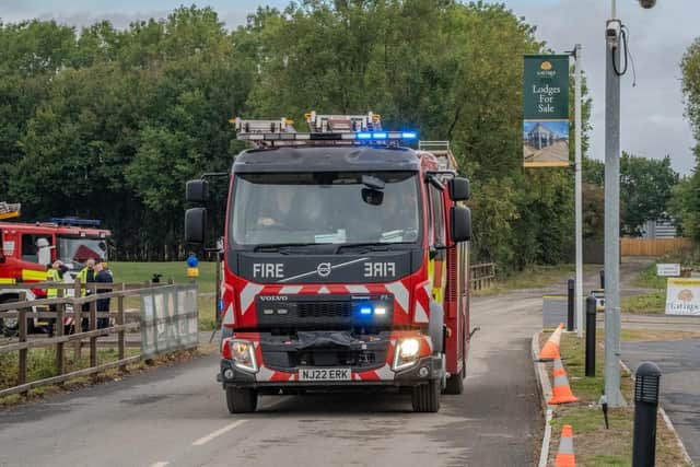 Galtres Retreat & Lodge Park has been providing support for firefighters as they battle the Langdale Moor blaze.