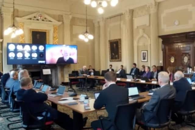 North Yorkshire Council's executive committee meeting.