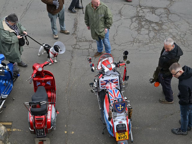 Viewing the scooters