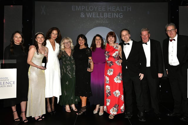 Winners: St Catherine's Hospice - Runners up: The Crown Spa Hotel, Yorkshire in Business