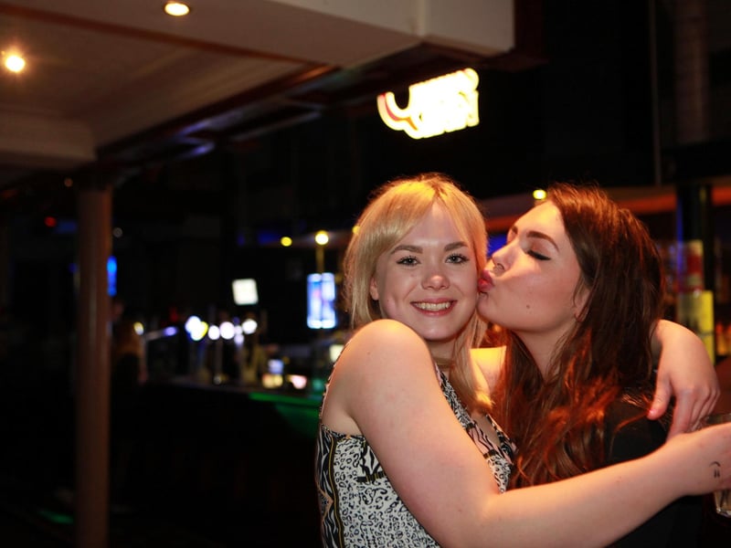 Jess and Emily looking great in Quids Inn