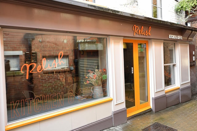 Relish Kitchen & Coffee on Waterhouse Lane received a Google Reviews rating of 4.7 out of 5.