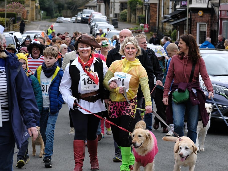 More fancy dress on the walk!