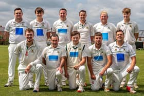 Whitby 2nds, are, Back, from left, Rikki Lawrence, Evan Morris, Andrew Wood, James Fawcett, Jack Lyth, Jack Cairns. Front, from left, Kieran Howard, Steve Crowther, Matthew Sharpe, Joe Crowther and Mike Thompson