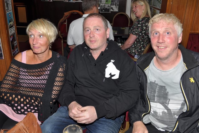 Louise, Graham and Geof at The 60's Beat Club.