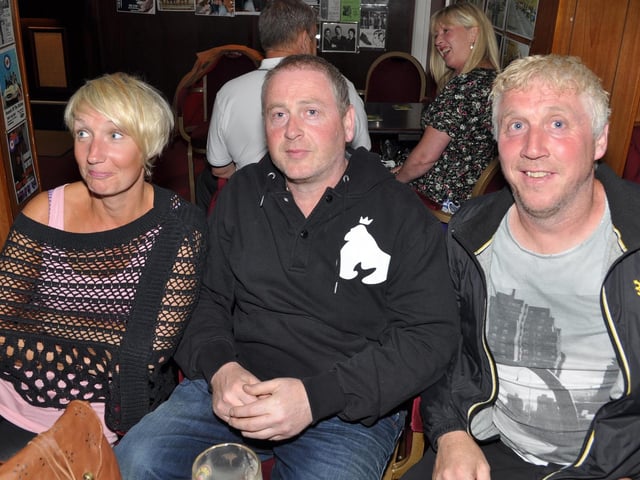 Louise, Graham and Geof at The 60's Beat Club.