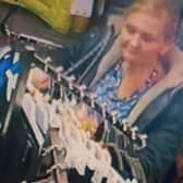Police have issued CCTV images of a woman they believe may be able to help with enquiries after a theft from Filey's Shoe Boutique.
