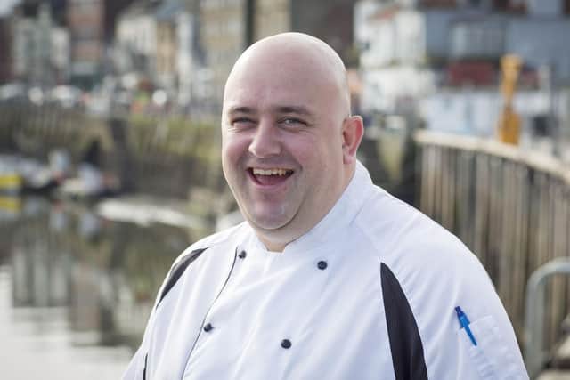 Paul Gildroy, head chef at The Magpie Cafe, Whitby.