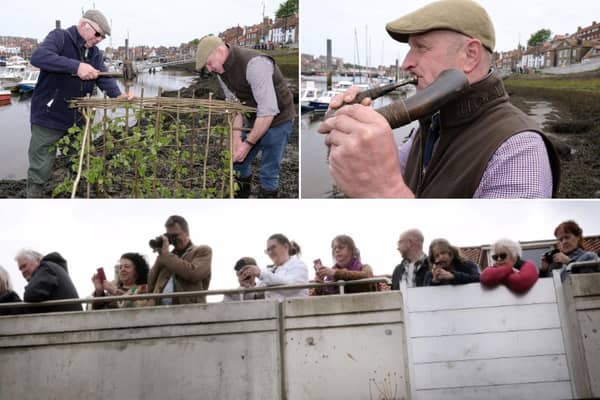 Pictures from the planting of the Penny Hedge in Whitby.