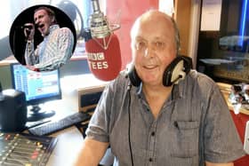 Whitby 60s Weekend promoter Chris Wood and, inset: 60s star Steve Ellis. Photo: Goffy Media
