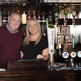 Denison Arms owners Chris and Zoe Flynn.