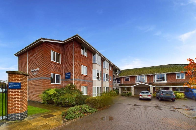 This two bedroom flat is for sale with Hunters for £90,000.