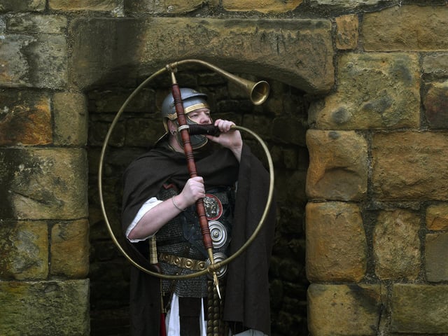 Big Day Out At Scarborough Castle - Legio VI Victrix Eboracum's Phil Glegg.