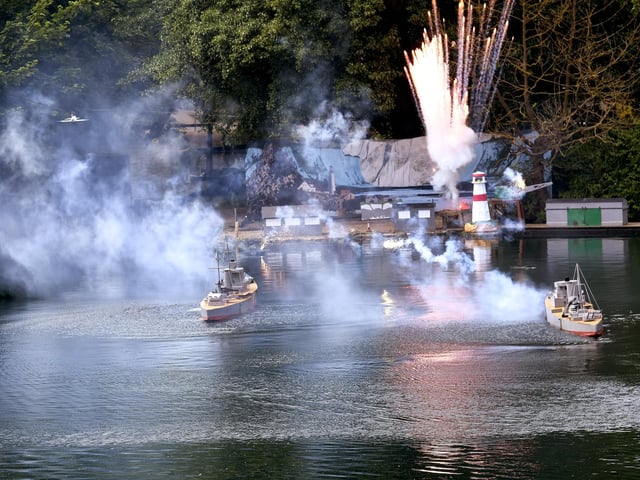 July 1 - August 31 - Each year Peasholm Park plays host to the brilliant Naval Warfare displays