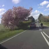 The footage released by Humberside Police highlights a tranche of offences and the fines received