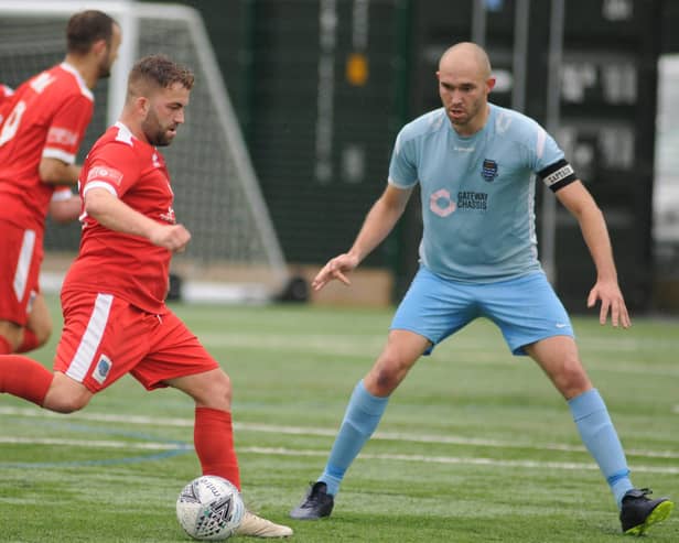 Bridlington Town assistant manager Andy Norfolk was in charge for the game at Belper Town