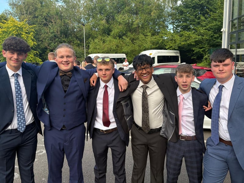 Looking fab all suited and booted!