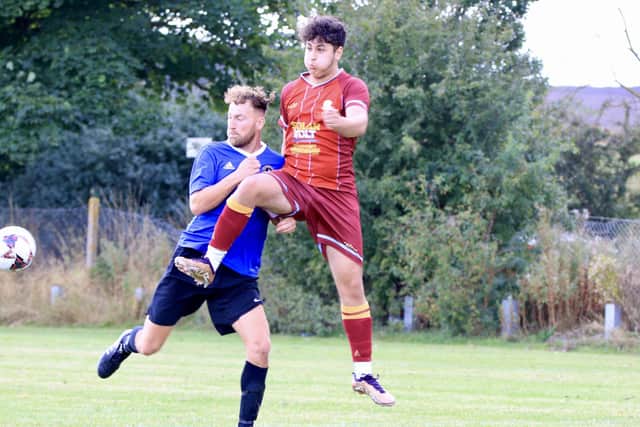 Bridlington Rovers Reserves in action in the 2-2 home draw against Flamborough. PHOTO BY TCF PHOTOGRAPHY