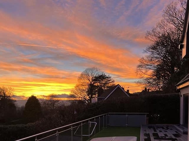 Another sunrise picture over Whitby.