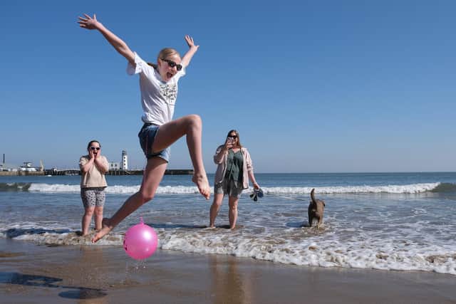 The warm and sunny weather is set to continue throughout this week and into next week, according to the Met Office.