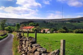 The Bilsdale transmitting station stands proud on the hills at Bilsdale West Moor above Bilsdale, close to Helmsley, North Yorkshire. (Pic credit: Tony Johnson)