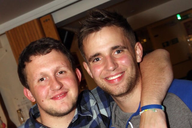 Goz and Alex out for the night!