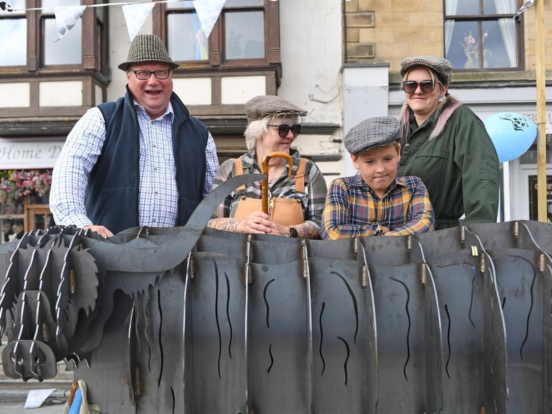 A country theme for this fancy dress entrant. photo: Gerard Binks