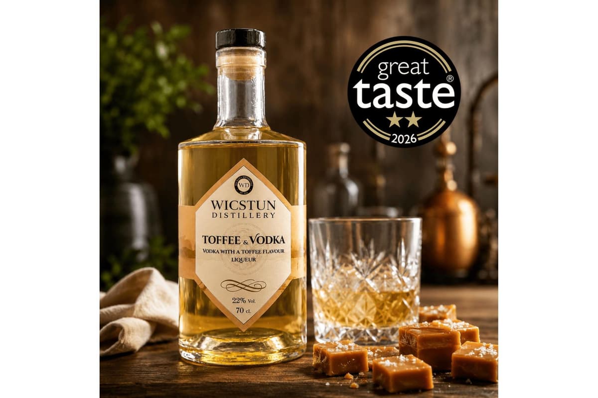 Market Weighton distillery wins Great Taste Award for its Toffee Vodka