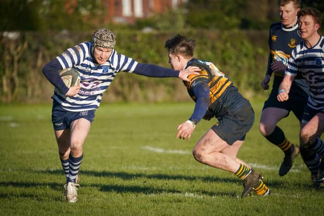 Jed Jackson sparkled as Pocklington RUFC powered to a 48-12 derby win at home to Bridlington. Photo by David Wilkinson