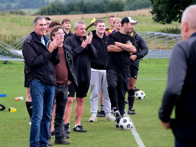 Scalby earned a 4-2 home win against Richmond Town Academy in the North Riding FA Saturday Challenge Cup on Saturday September 7 2024. PHOTOS BY RICHARD PONTER