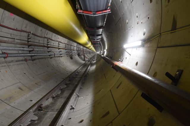 The tunnel at Woodsmith Mine, Sneaton, near Whitby.
picture: Steven Rushby