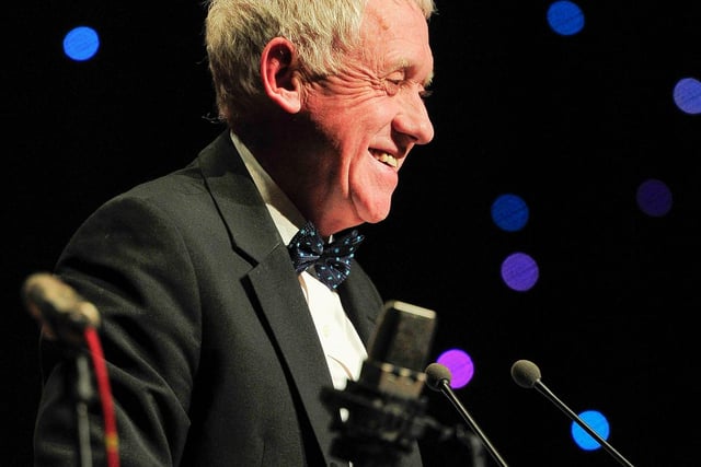 Harry Gration MBE at the Festive Spectacular on Saturday December 6, 2014.