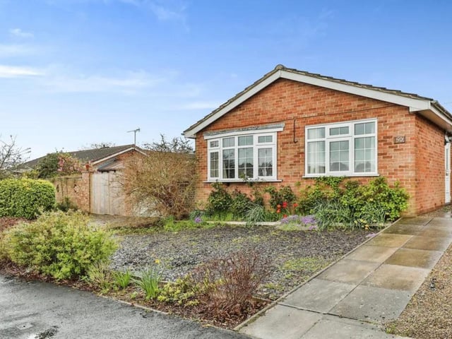 This two bedroom bungalow is for sale with Reeds Rains for £240,000.