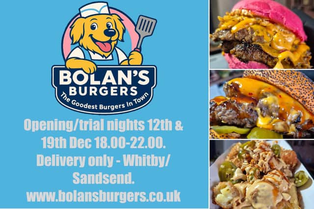 Trial nights for new Whitby business Bolan's Burgers.